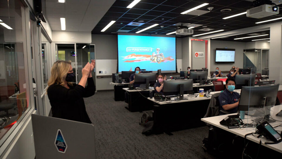 Students With Perseverance Receive Messages From Mars, Courtesy of NASA