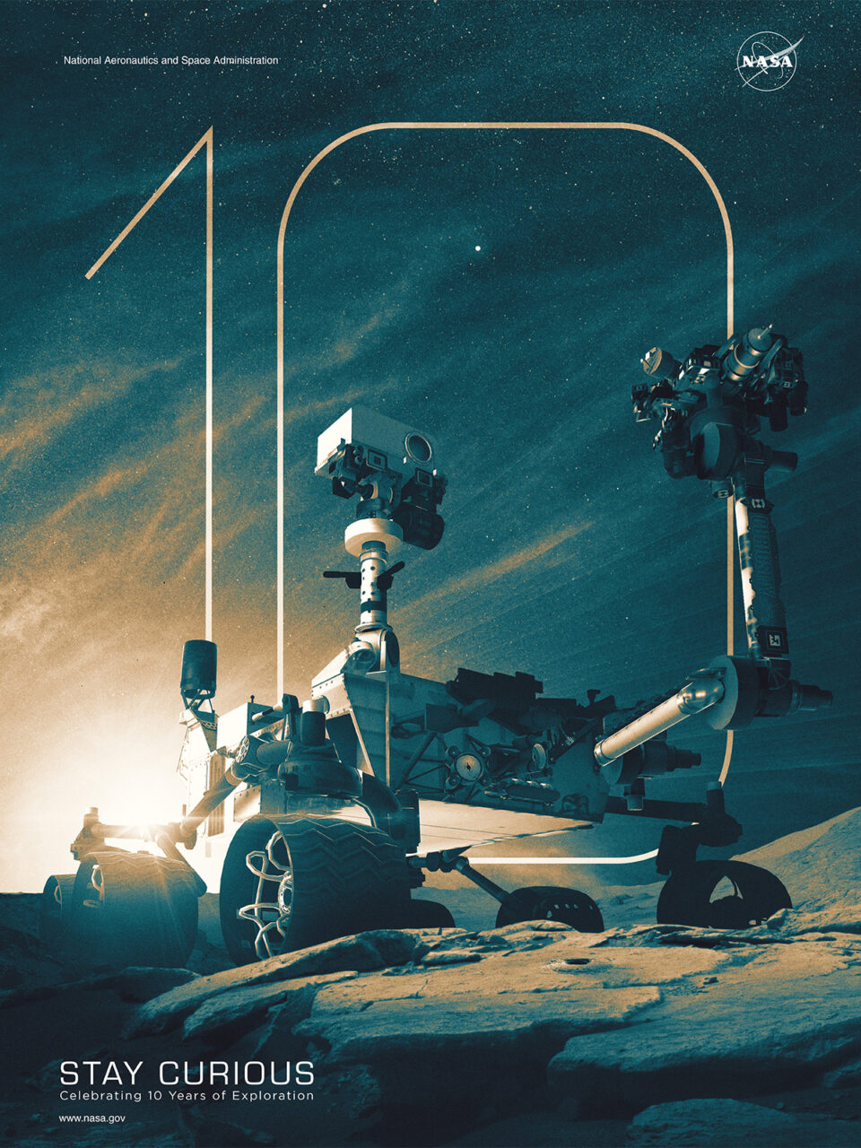 10 Years Since Landing, NASA’s Curiosity Mars Rover Still Has Drive