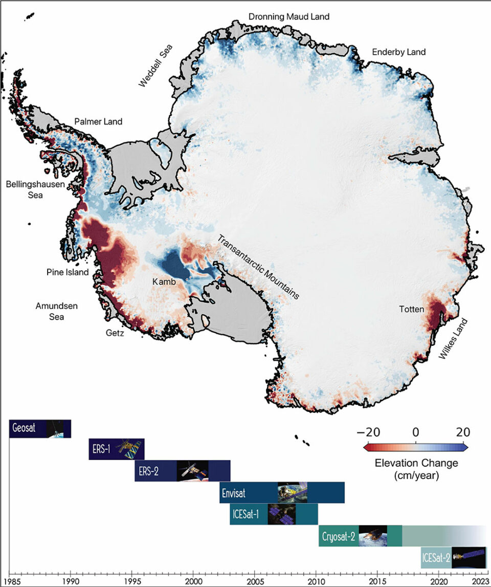 NASA Studies Find Previously Unknown Loss of Antarctic Ice