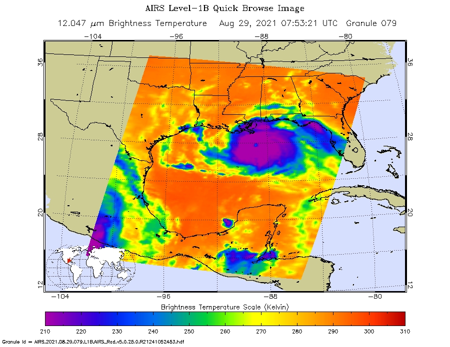 NASA’s AIRS Instrument Records Typhoon Hinnamnor Before Landfall