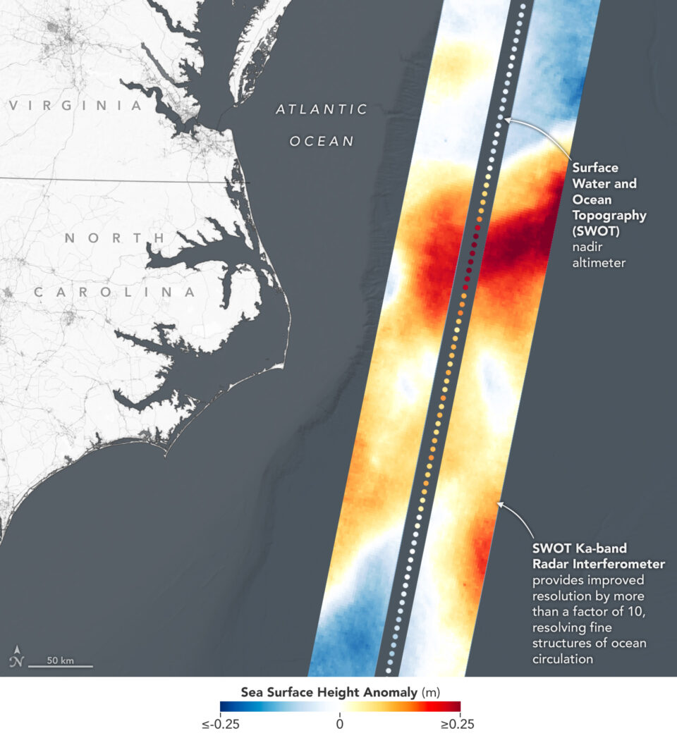 Joint NASA, CNES Water-Tracking Satellite Reveals First Stunning Views