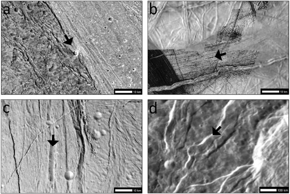 Icy Moonquakes: Surface Shaking Could Trigger Landslides