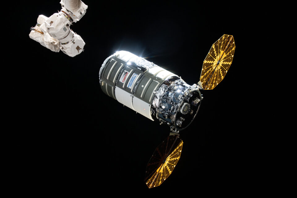 NASA Sets Coverage for Northrop Grumman Cygnus Departure from Station