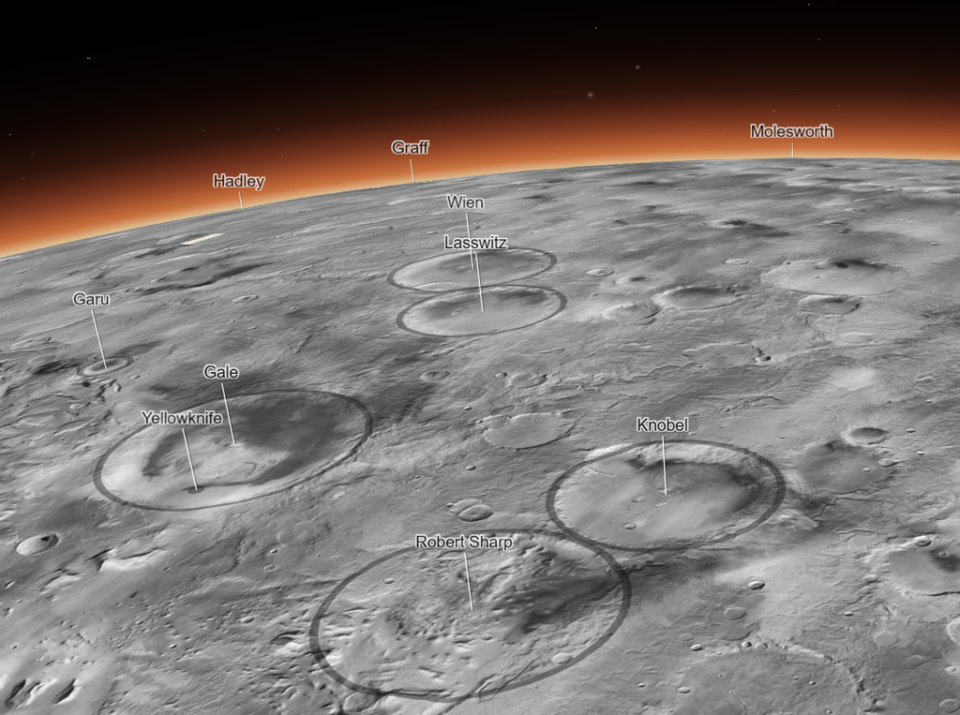 New Interactive Mosaic Uses NASA Imagery to Show Mars in Vivid Detail