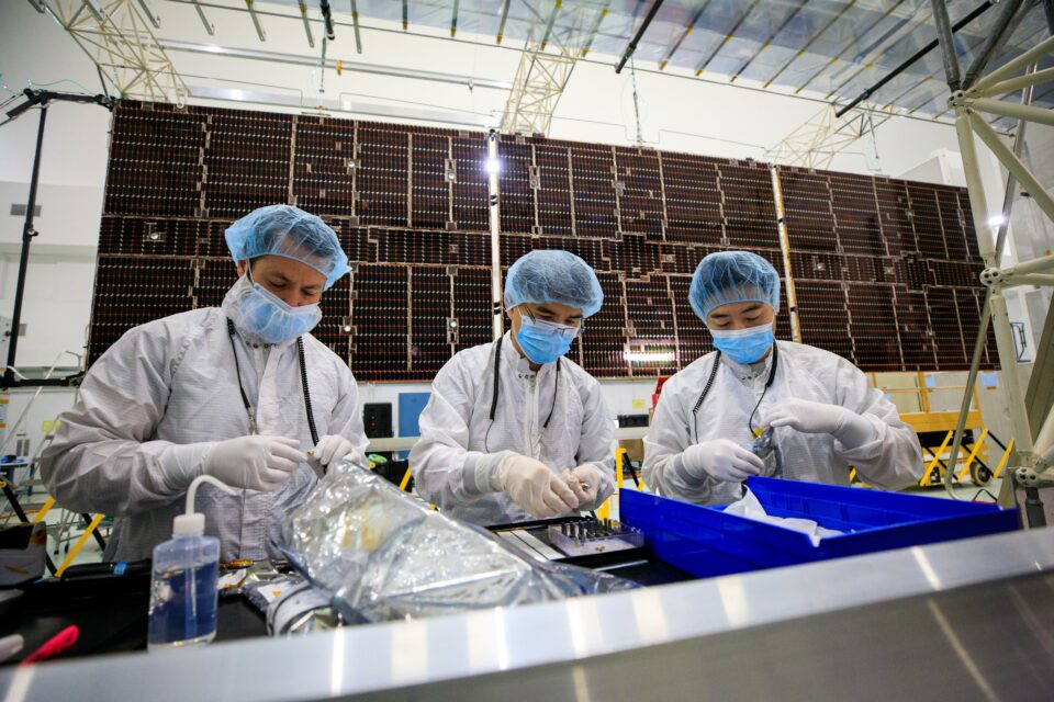 Huge Solar Arrays Permanently Installed on NASA’s Psyche Spacecraft
