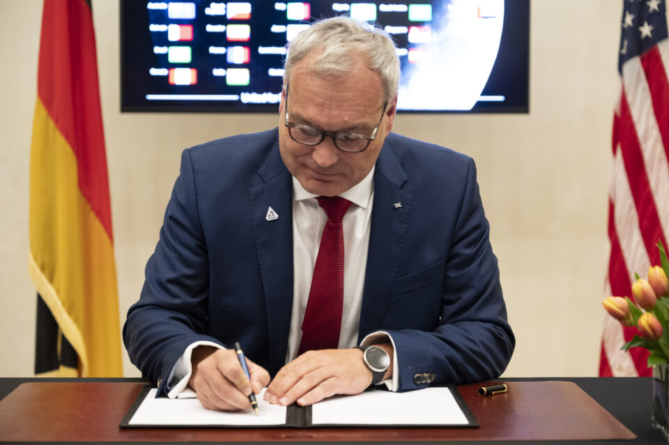 NASA Welcomes Germany as Newest Artemis Accords Signatory