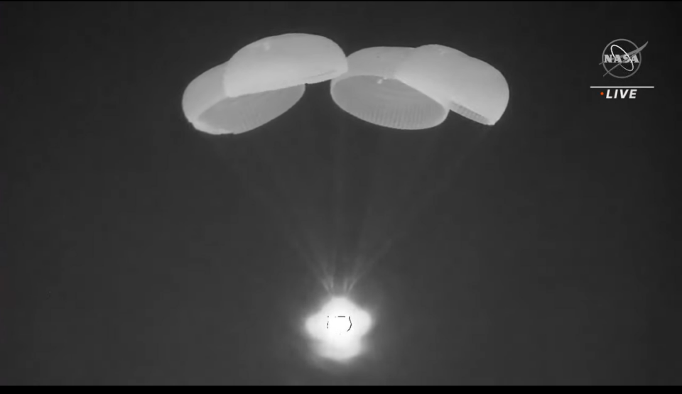 NASA’s SpaceX Crew-6 Safely Returns to Earth Near Florida Coast
