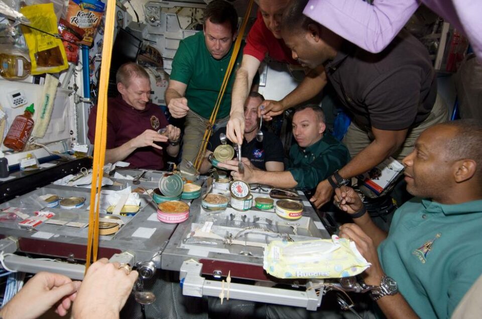 A Space Station Thanksgiving