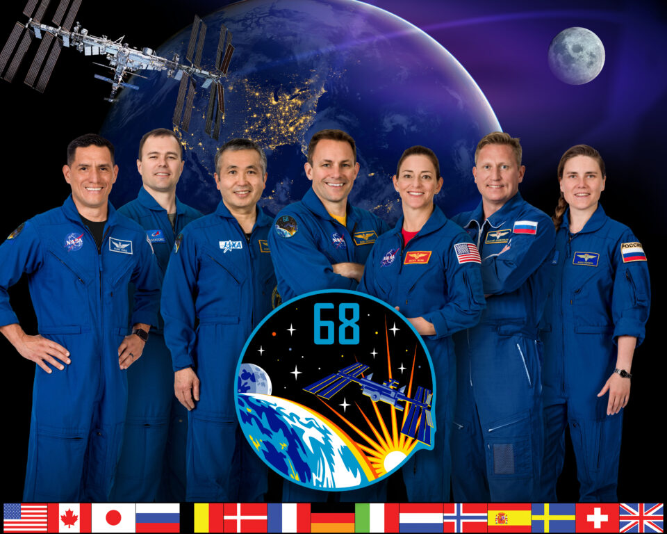 Expedition 68 Crew With Three NASA Astronauts to Discuss Mission