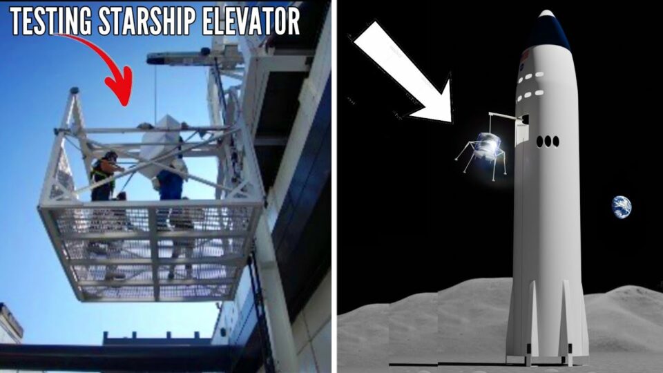 NASA Astronauts Test SpaceX Elevator Concept for Artemis Lunar Lander