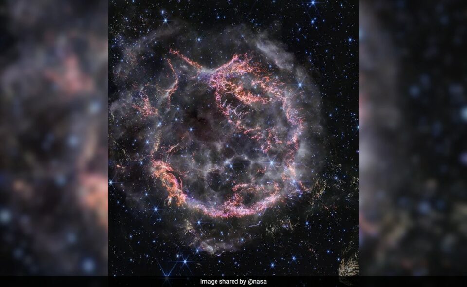 Webb Sheds Light on an Exploded Star