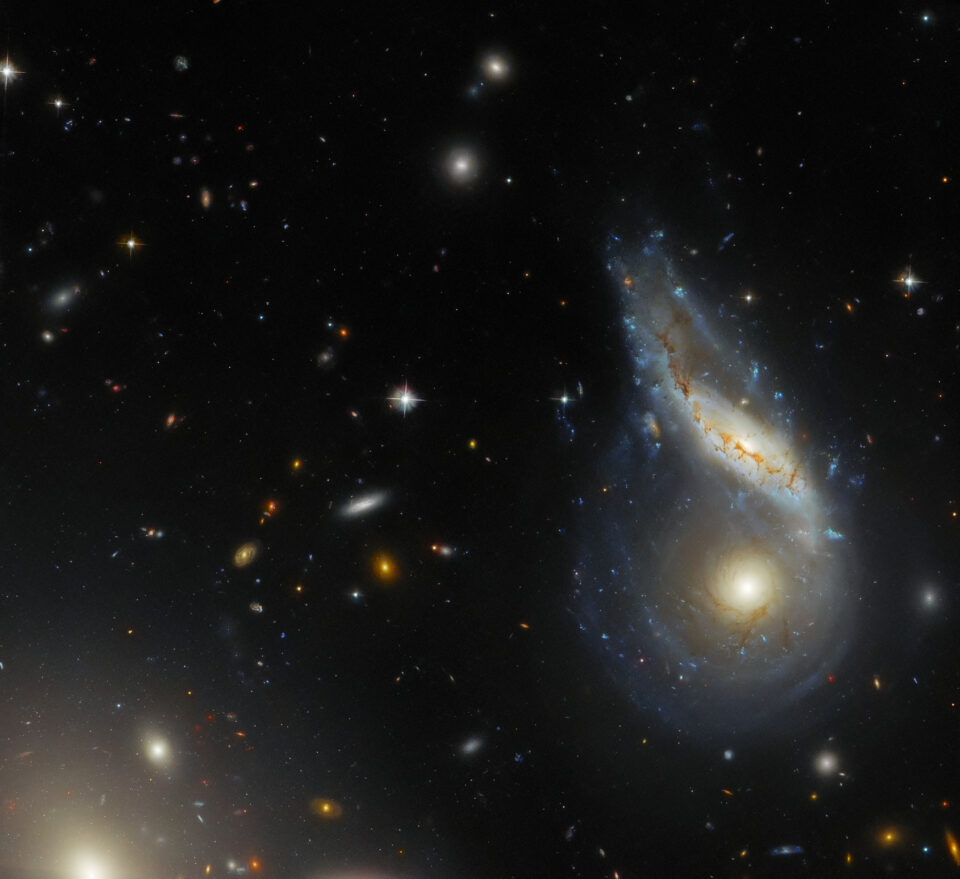 Hubble Studies a Sparkling Galaxy Pair