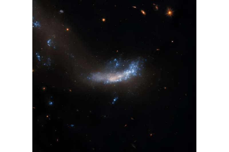Hubble Views a Galactic Supernova Site