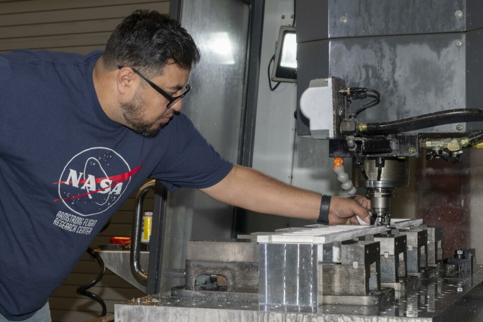 NASA Armstrong Builds Model Wing to Help Advance Unique Design