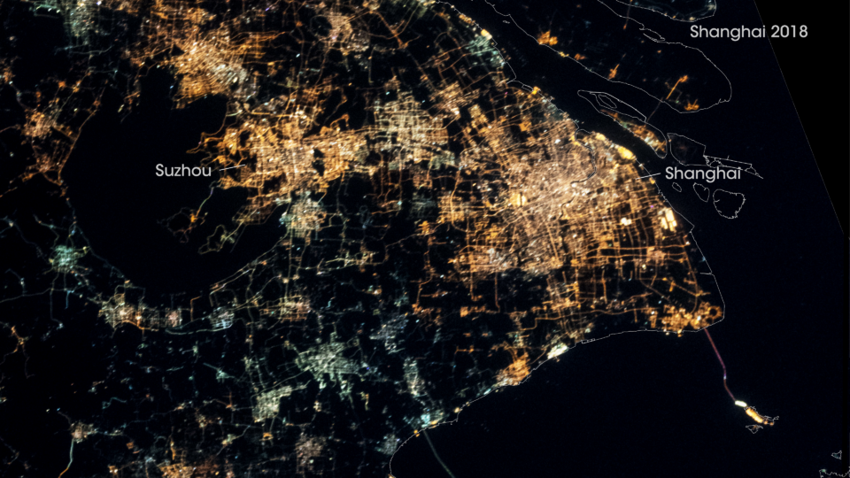 Shanghai from Space