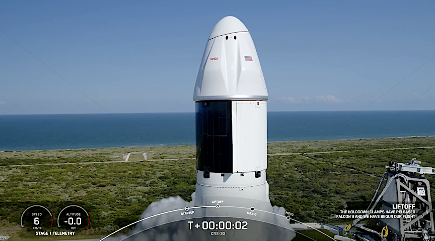 NASA Science, Hardware Aboard SpaceX’s 30th Resupply Launch to Station