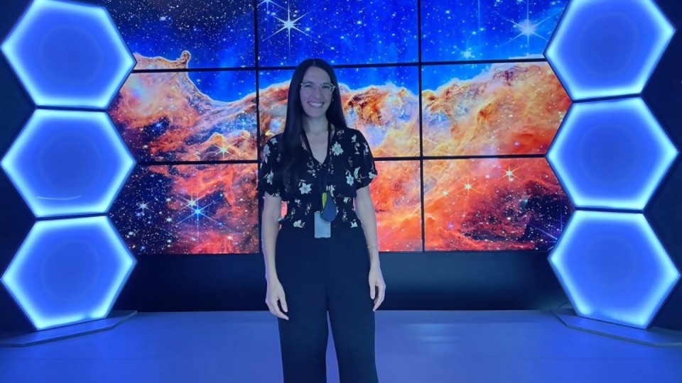 Noelia González, escritora y editora científica sénior de la NASA en español