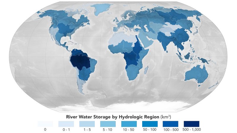 NASA-Led Study Provides New Global Accounting of Earth’s Rivers