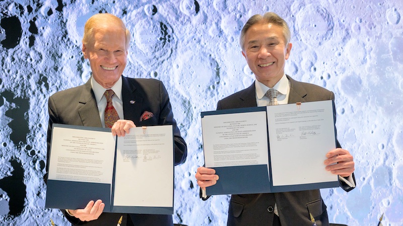 NASA, Japan Advance Space Cooperation, Sign Agreement for Lunar Rover