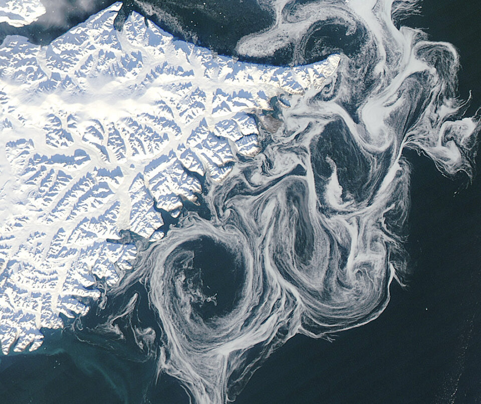 Sea Ice Swirls