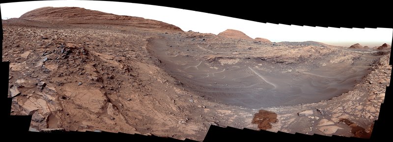 NASA’s Curiosity Rover Discovers a Surprise in a Martian Rock
