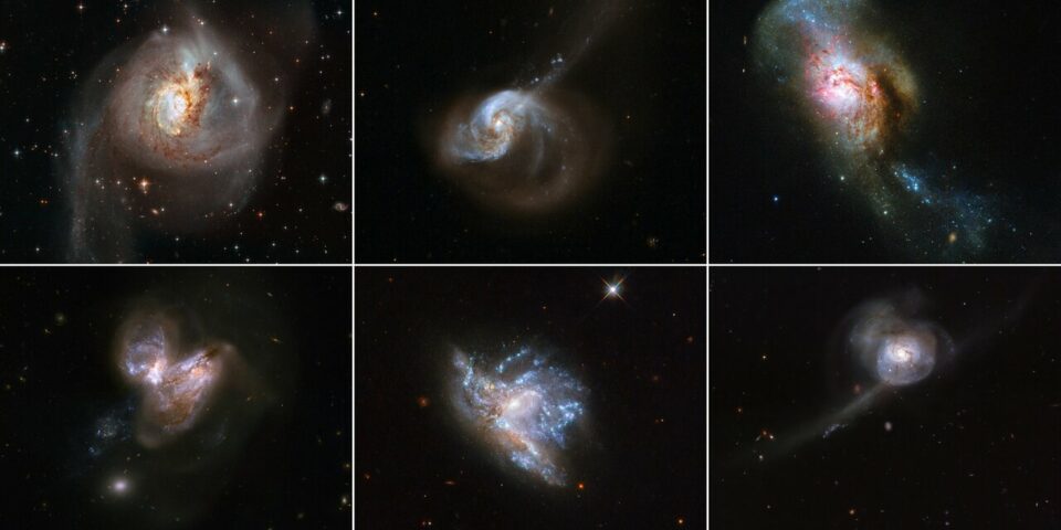 Hubble Studies a Potential Galactic Merger