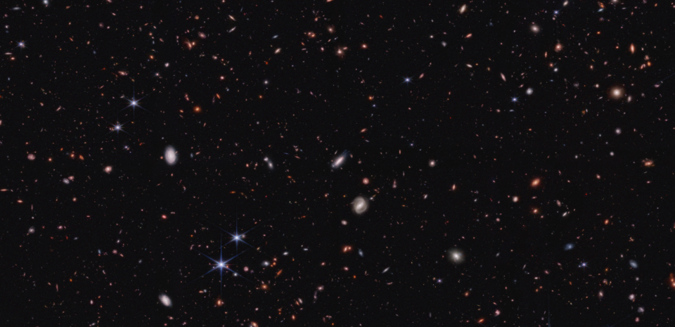 Hubble Pinpoints a Dim, Starry Mini-galaxy