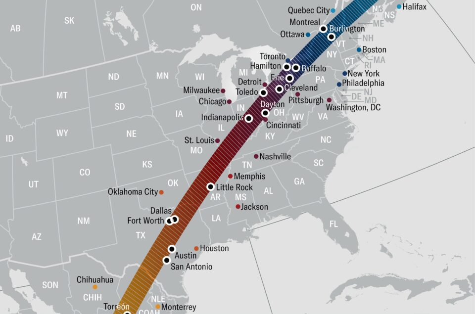 Solar Eclipse Data Story Helps the Public Visualize the April 2024 Total Eclipse