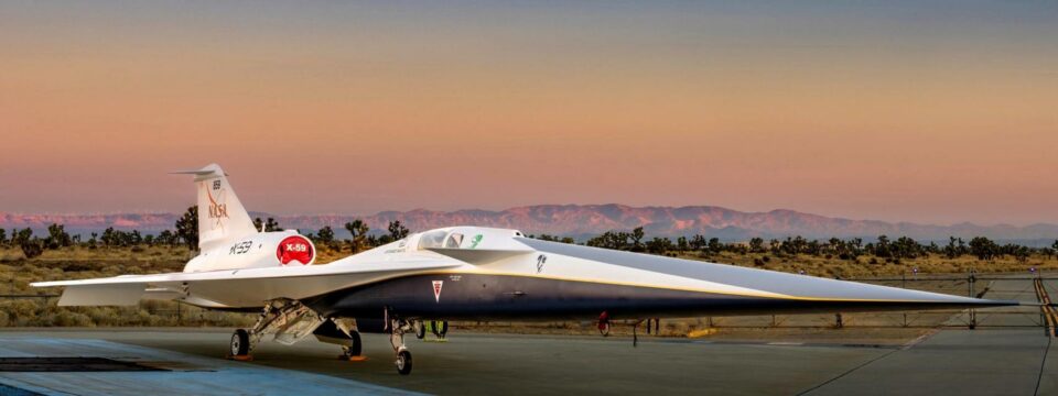 El X-59 de la NASA avanza en las pruebas de preparación para volar