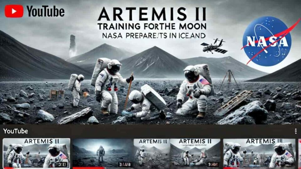NASA’s Artemis II Crew Uses Iceland Terrain for Lunar Training