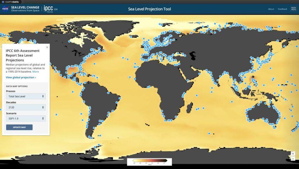 NASA Helps Build New Federal Sea Level Rise Website