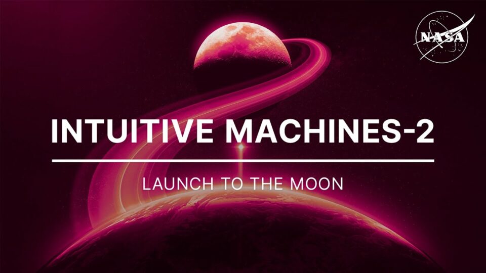 Intuitive Machines-2 Lifts Off