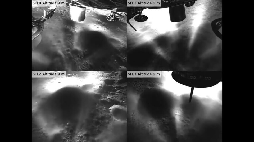 NASA Cameras on Blue Ghost Capture First-of-its-Kind Moon Landing Footage