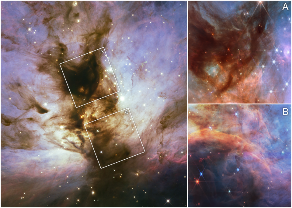 NASA’s Webb Peers Deeper into Mysterious Flame Nebula
