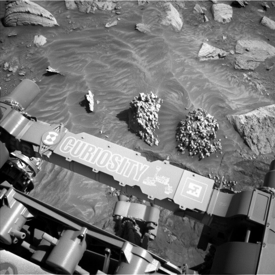 Sols 4479-4480: What IS That Lumpy, Bumpy Rock?