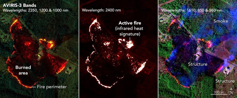 NASA Airborne Sensor’s Wildfire Data Helps Firefighters Take Action