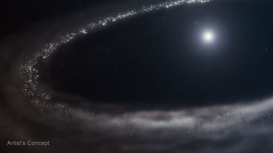 Another First: NASA Webb Identifies Frozen Water in Young Star System