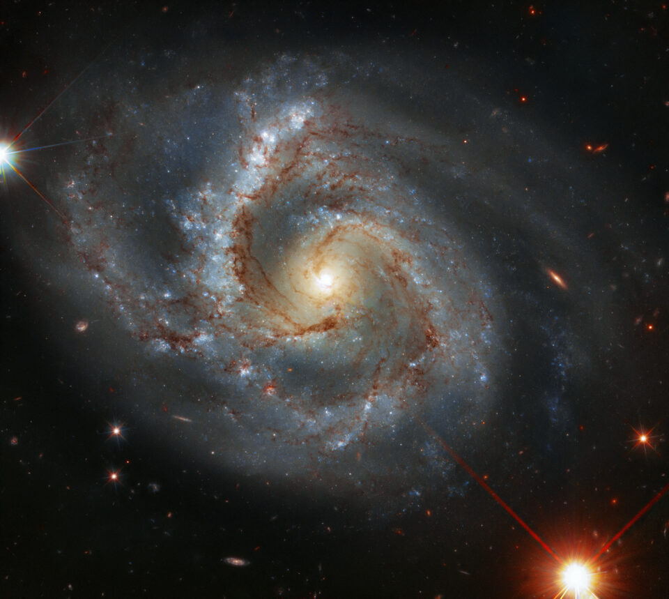 Hubble Images a Peculiar Spiral