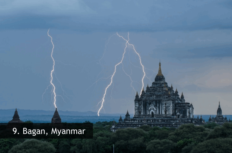 Lightning in Southeast Asia