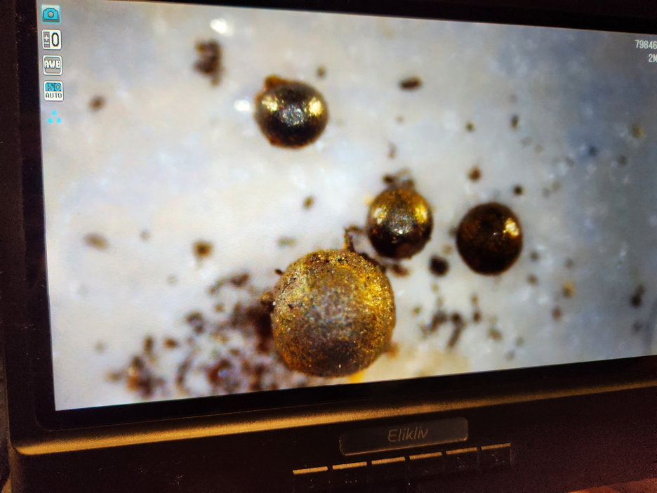 Searching for Spherules to Sample