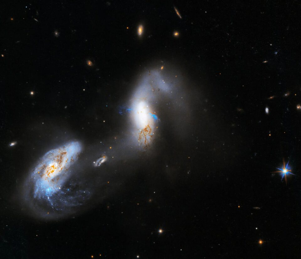 Hubble Captures an Active Galactic Center